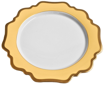 Anna Weatherley - Anna's Palette Sunburst Yellow Dinner Plate