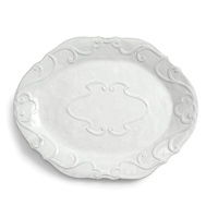 Arte Italica - Bella Bianca Ribbon Oval Platter