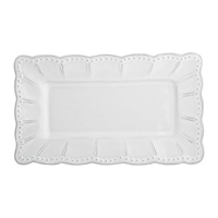 Arte Italica - Bella Bianca Small Rectangular Platter