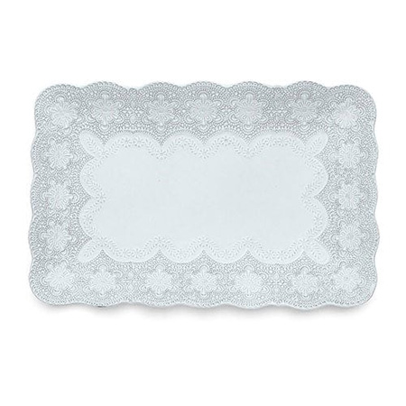 Arte Italica - Merletto White RectangularTray