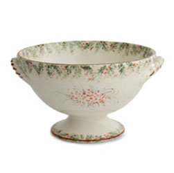 Arte Italica - Natale Footed Bowl with Handles
