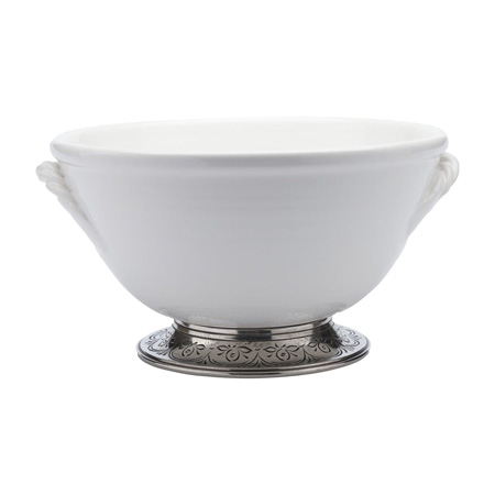 Arte Italica - Tuscan Footed Bowl with Rope Handles