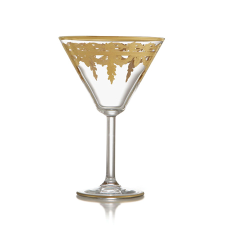 Arte Italica - Vetro Gold Martini Glass