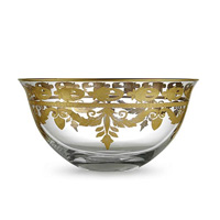 Arte Italica - Vetro Gold Serving Bowl