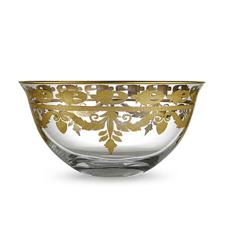 Arte Italica - Vetro Gold Serving Bowl