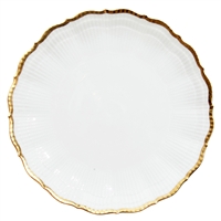 Corail Or Dinner Plate by Medard de Noblat