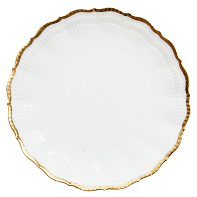 Corail Or Dinner Plate by Medard de Noblat