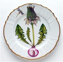 Flowers of Yesterday Dandelion Dinner Plate by Anna Weatherley