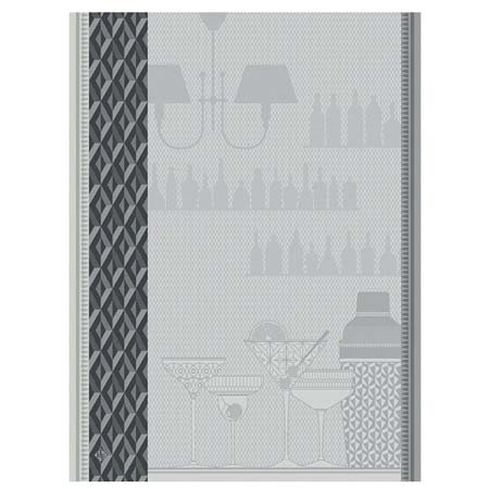 Ambiance Cocktail Tea Towels (Pair) 24" x 31" by Le Jacquard Francais