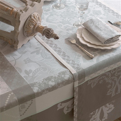 Le Jacquard Francais - Azulejos Enduite (Acrylic Coated) Table Linens