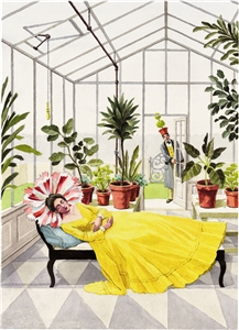 A Greenhouse Nap by Harrison Howard