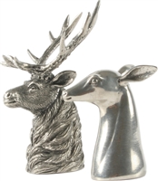 Stag and Doe Salt and Pepper Shaker Set by Vagabond House