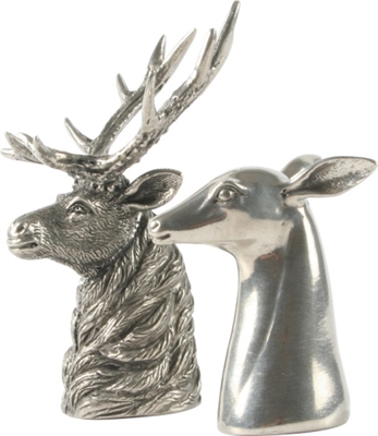 Stag and Doe Salt and Pepper Shaker Set by Vagabond House