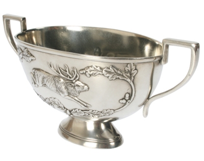 Noble Elk Pewter Gravy Boat by Vagabond House