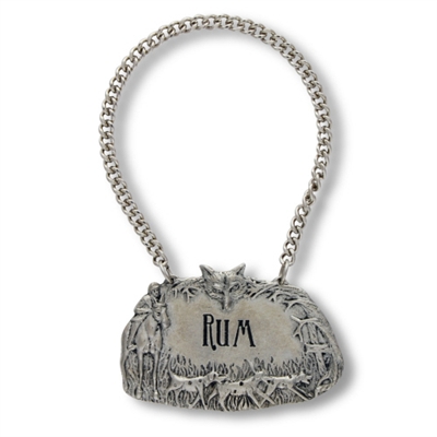Morning Hunt Rum Decanter Tag by Vagabond House
