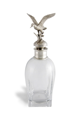 Flying Duck Pewter Top Decanter - Short by Vagabond House