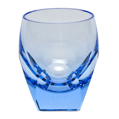 Aquamarine Shot Glass by Moser