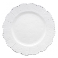 Bella Bianca Beaded Dinner Plate by Arte Italica