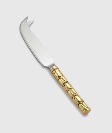 Helios Gold Cheese Knife 8" L by Mary Jurek Design