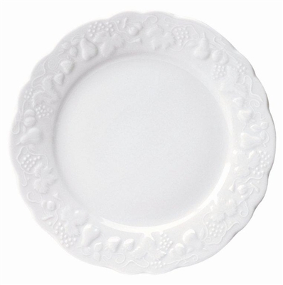Blanc de Blanc Dessert Plate by Philippe Deshoulieres