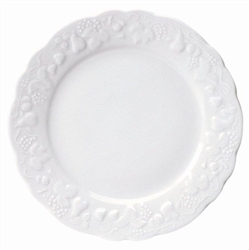 Blanc de Blanc Dinner Plate by Philippe Deshoulieres