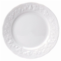 Blanc de Blanc Bread & Butter Plate by Philippe Deshoulieres