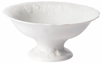 Blanc de Blanc  Footed Fruit Bowl by Philippe Deshoulieres