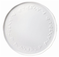 Blanc de Blanc Round Cake Platter by Philippe Deshoulieres