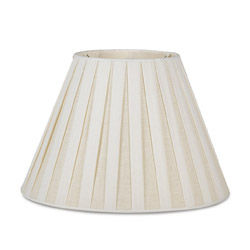 Box Pleat Linen Lampshade by Bunny Williams Home
