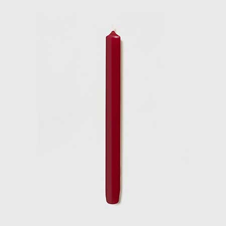 Trudon - Burgundy Royale 25mm Diameter Taper Candle - Set of 6