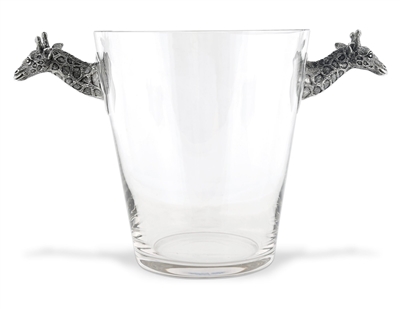 Giraffe Glass Ice Bucket by Vagabond House
