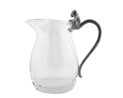 Monkey Glass Pitcher by Vagabond House