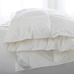 Bergen Down-Free White Comforter by Scandia Home