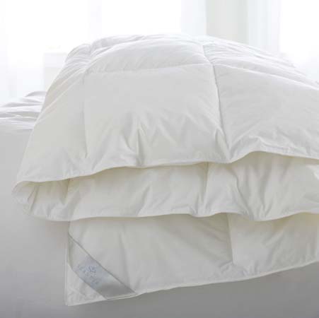 Bergen Down-Free White Comforter by Scandia Home