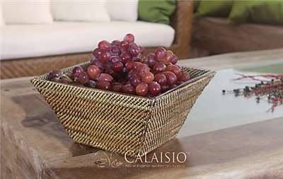 Square Bowl, includes the Square Glass Bowl by Calaisio