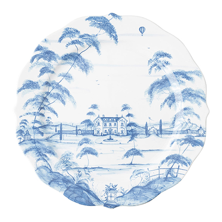 Country Estate Delft Blue Charger by Juliska