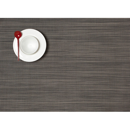 Chilewich - Mini Basketweave Light Grey Rectangle Placemats
