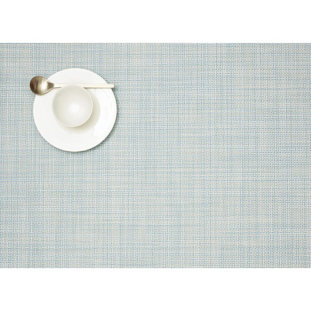 Chilewich - Mini Basketweave Sky Rectangle Placemats
