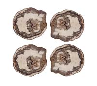 Petrified Wood Coaster (Set of 4) by Kim Seybert