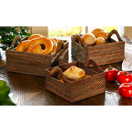 Square Basket with Handles - Large by Calaisio