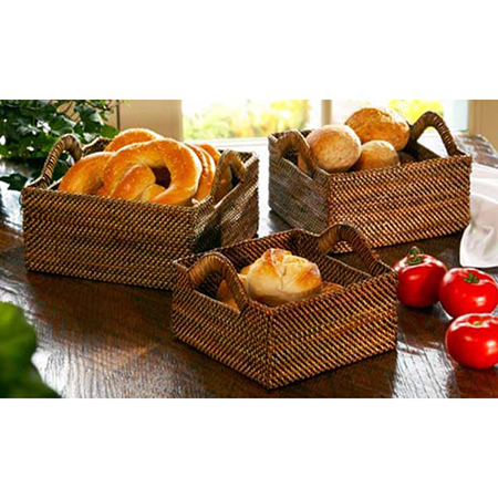 Square Basket with Handles - Medium by Calaisio