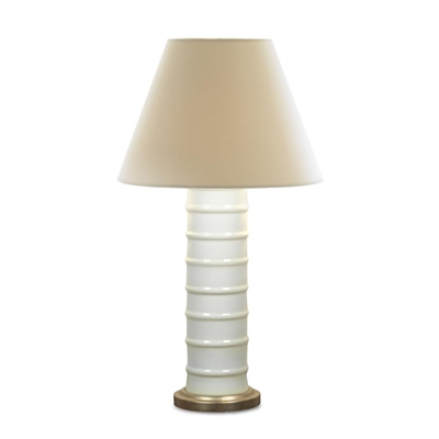 Contoured Lamp (White) by Bunny Williams Home