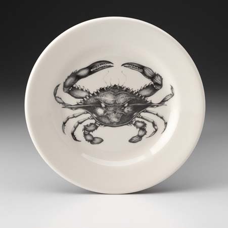 Blue Crab Bistro Plate by Laura Zindel Design