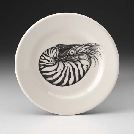 Nautilus Bistro Plate by Laura Zindel Design