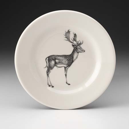 Fallow Buck Bistro Plate by Laura Zindel Design