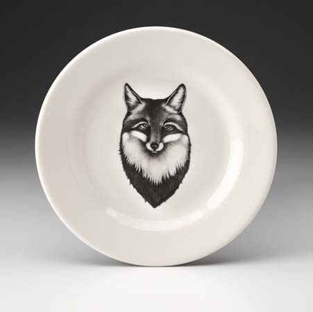 Fox Portrait Bistro Plate by Laura Zindel Design