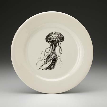 Jellyfish Dinner Plate by Laura Zindel Design