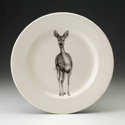 Fallow Doe Dinner Plate by Laura Zindel Design