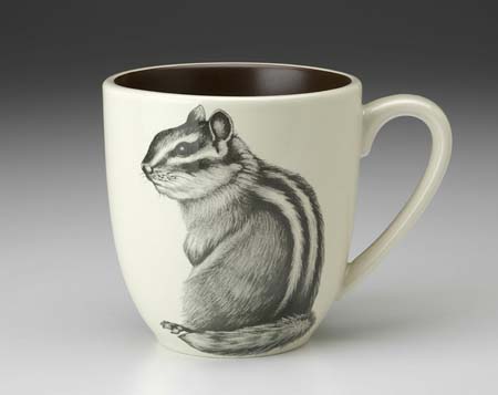 Chipmunk #3 Mug by Laura Zindel Design