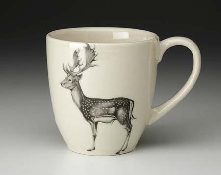 Fallow Buck Mug by Laura Zindel Design